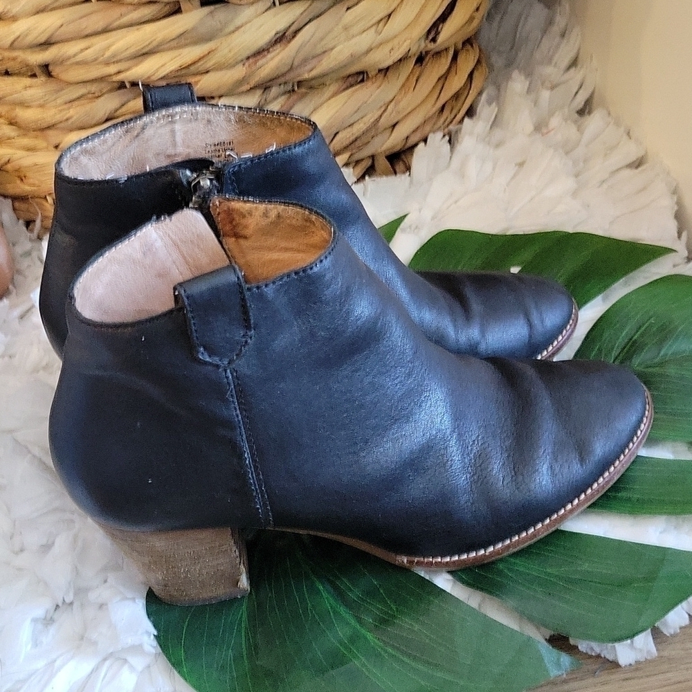 Madewell the billie boots black size 8.5